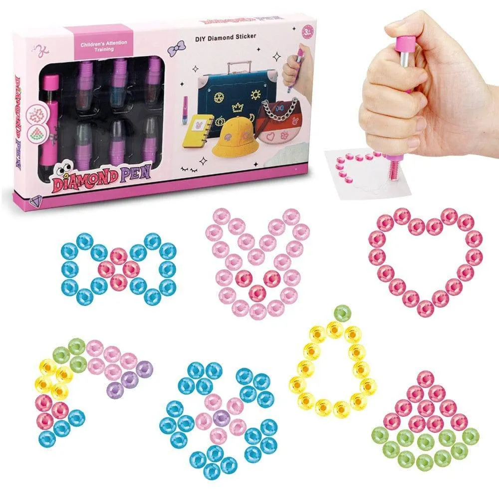 Magic Drilling BlingBling Girls' Rhinestone Sticker Device