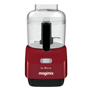 Magimix Le Micro 800ml Compact Food Processor Red 18114F