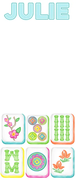 Mahjong Notepad Colorful