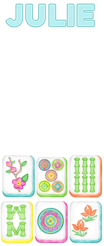 Mahjong Notepad Colorful