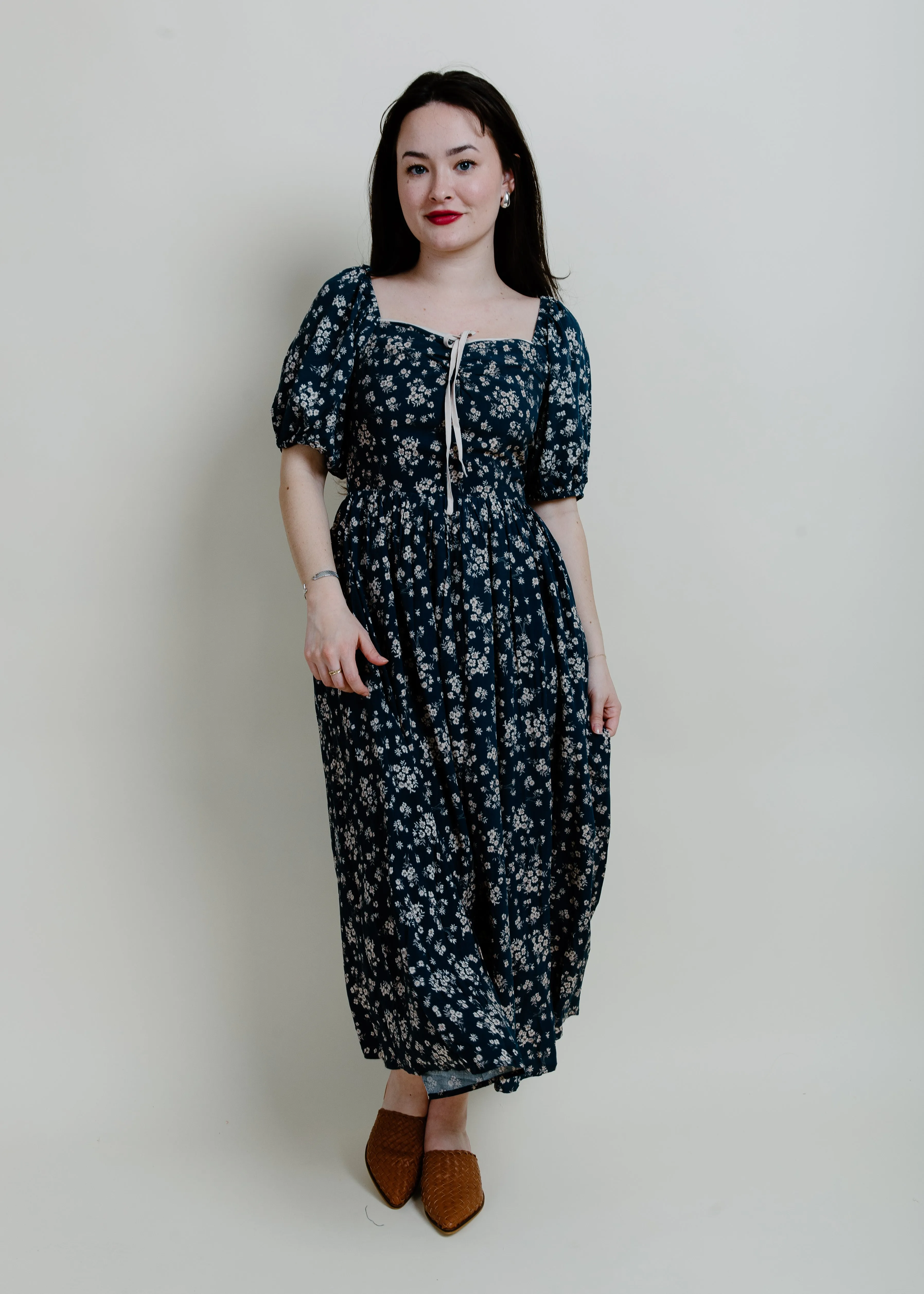 Mallia Floral Midi Dress