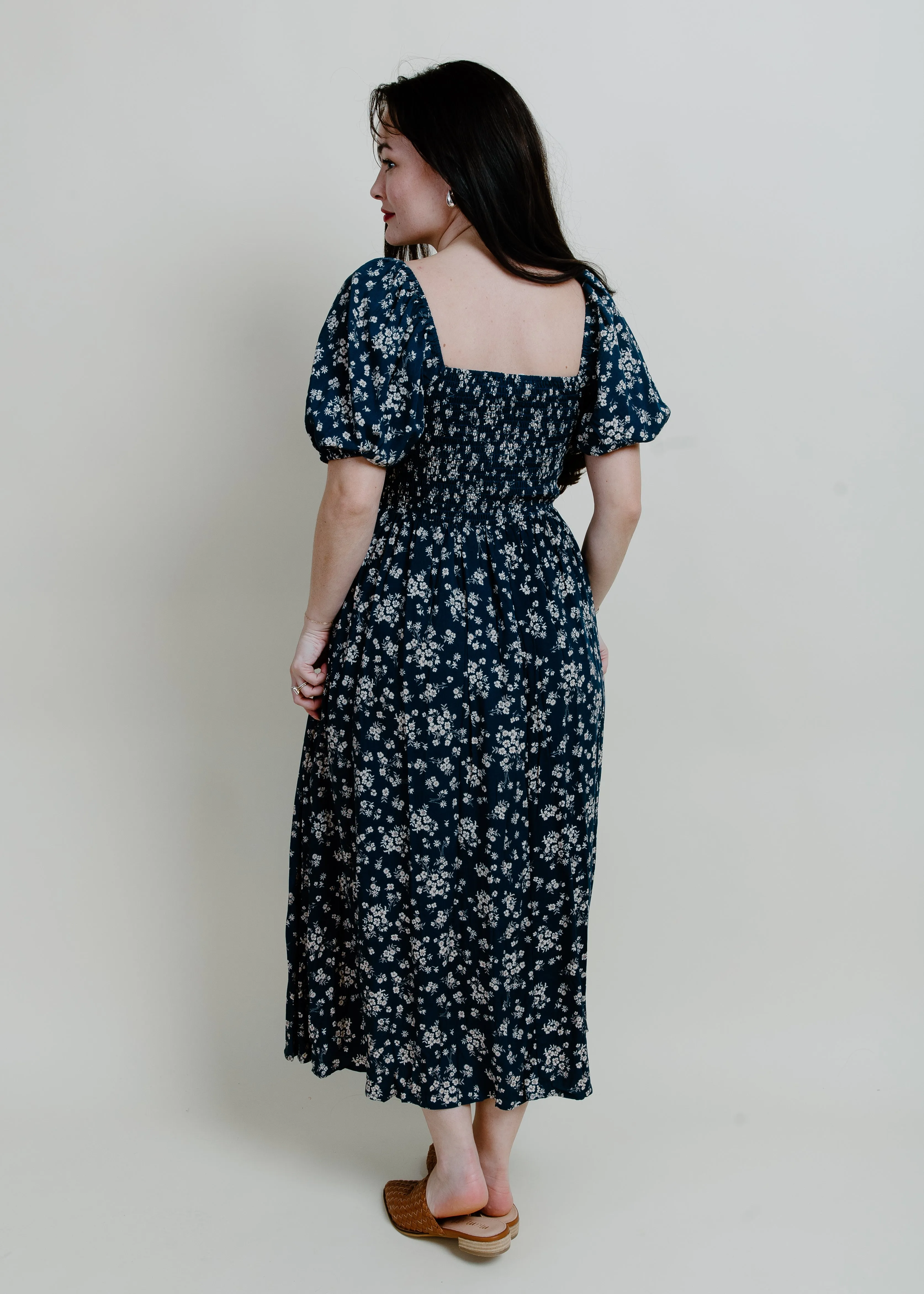 Mallia Floral Midi Dress