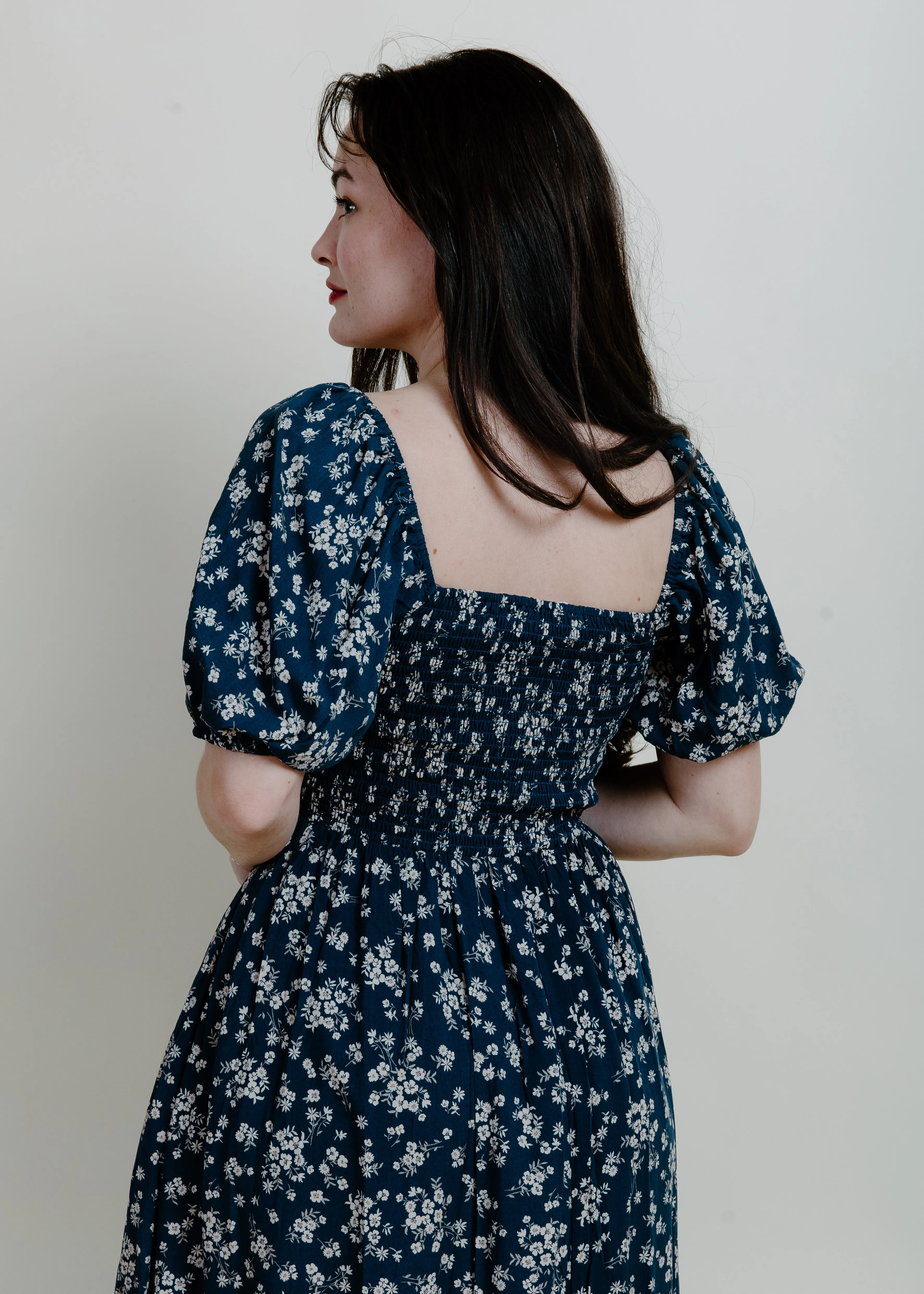 Mallia Floral Midi Dress
