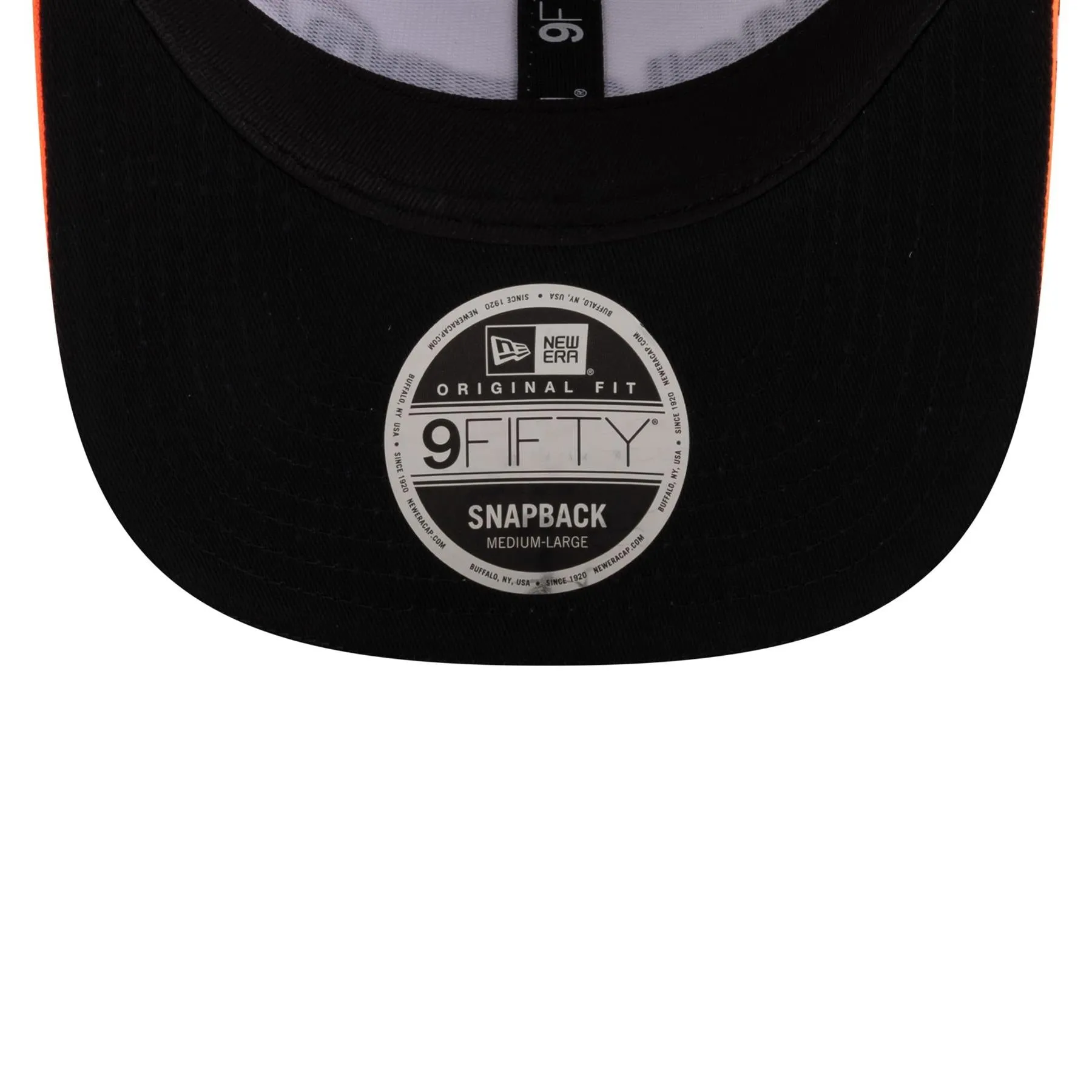 McLaren F1 9FIFTY Checkered Visor Baseball Cap | New Era | White/Black