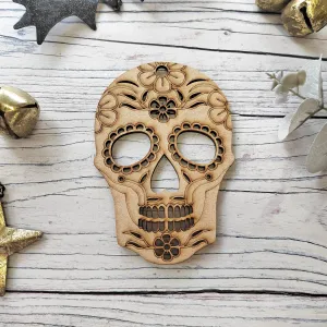 MDF Detailed Sugar Skull 2