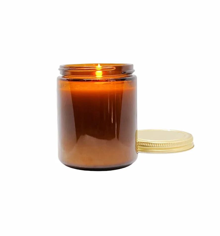 Merry & Bright Candle - Amber