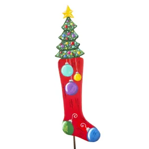 Merry & Bright Stocking Stake