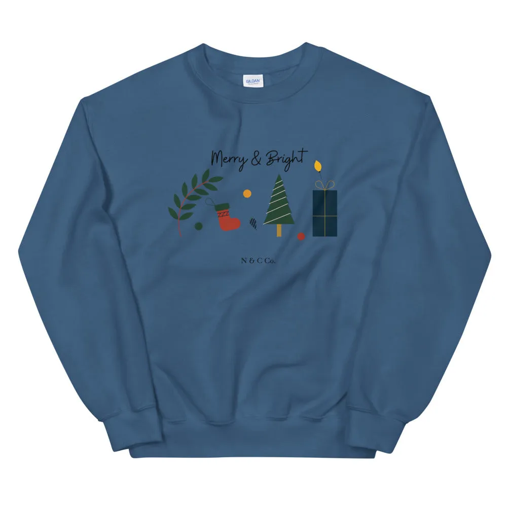 Merry & Bright Unisex Sweatshirt