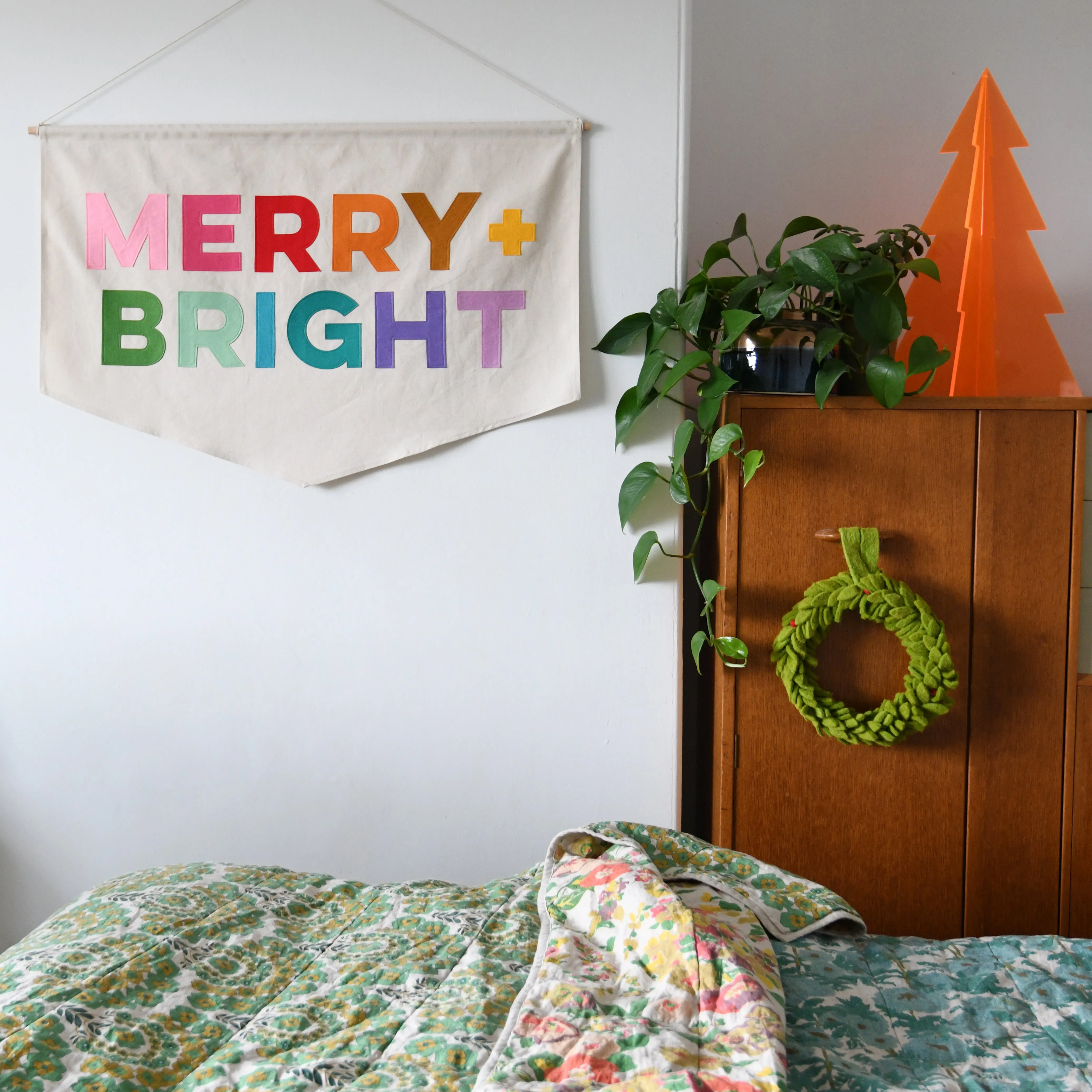 Merry   Bright  Christmas Banner