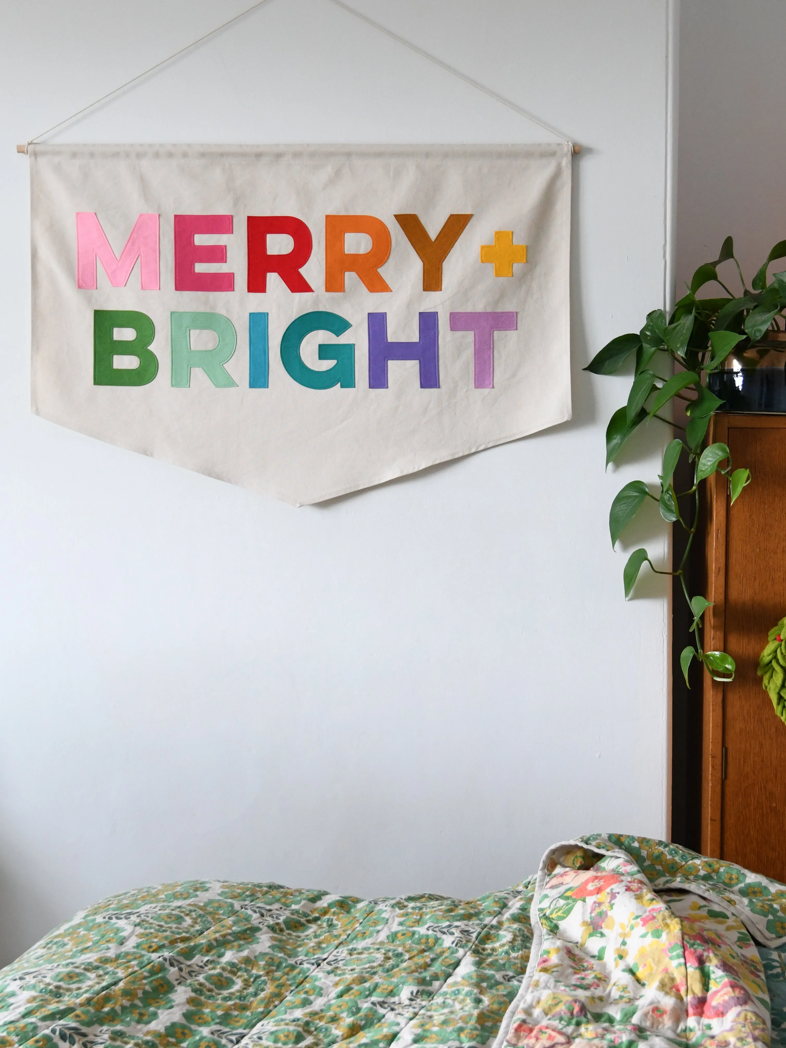Merry   Bright  Christmas Banner