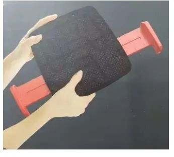 Mifold Grab-and-Go Booster Seat Charcoal Grey