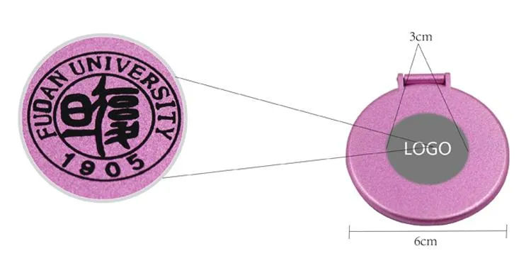 Mini Round Compact Mirror