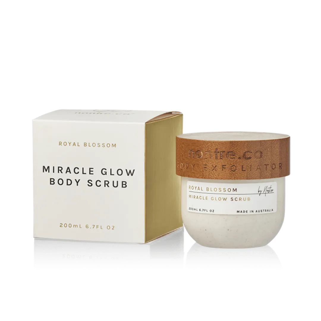 Miracle Glow Face & Body Scrub 200mL, Royal Blossom