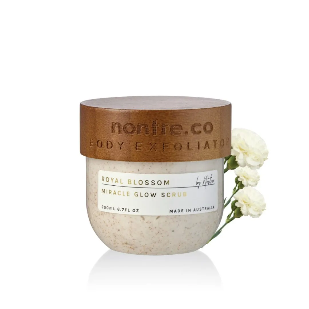 Miracle Glow Face & Body Scrub 200mL, Royal Blossom