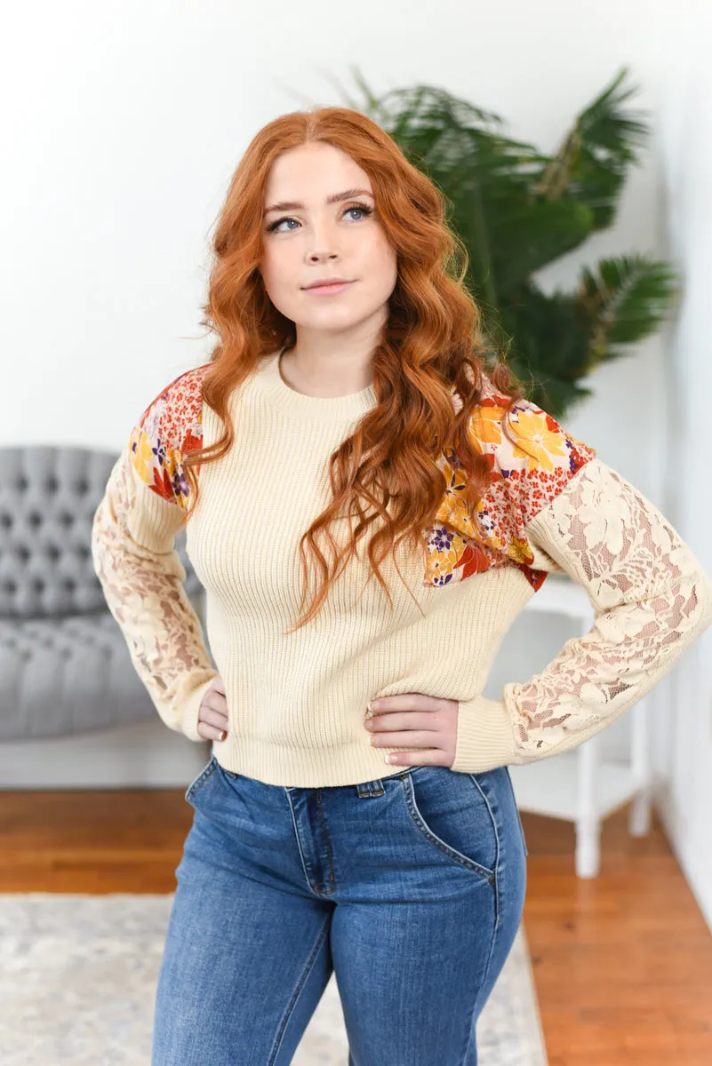 Mix it Up Floral Sweater