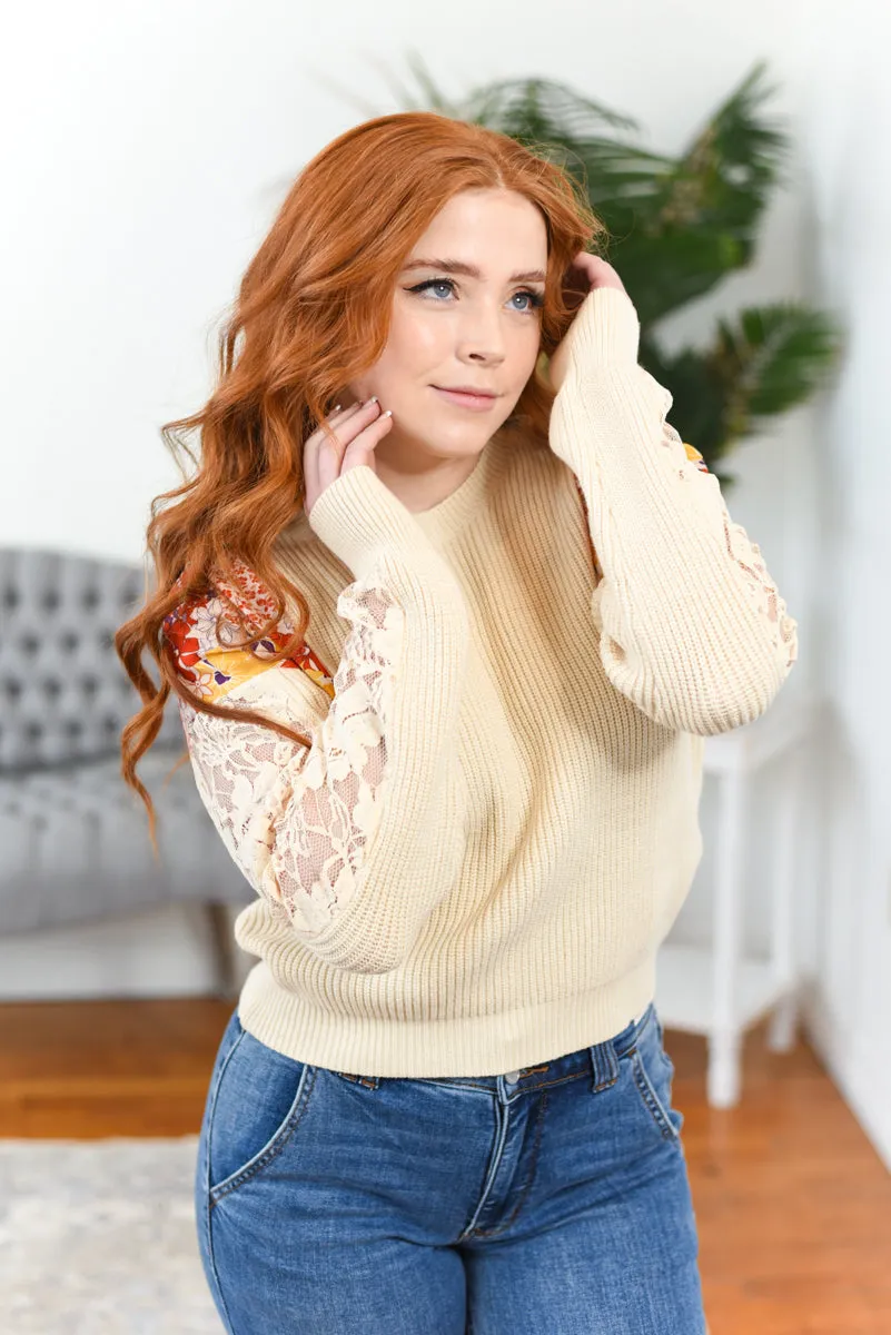 Mix it Up Floral Sweater