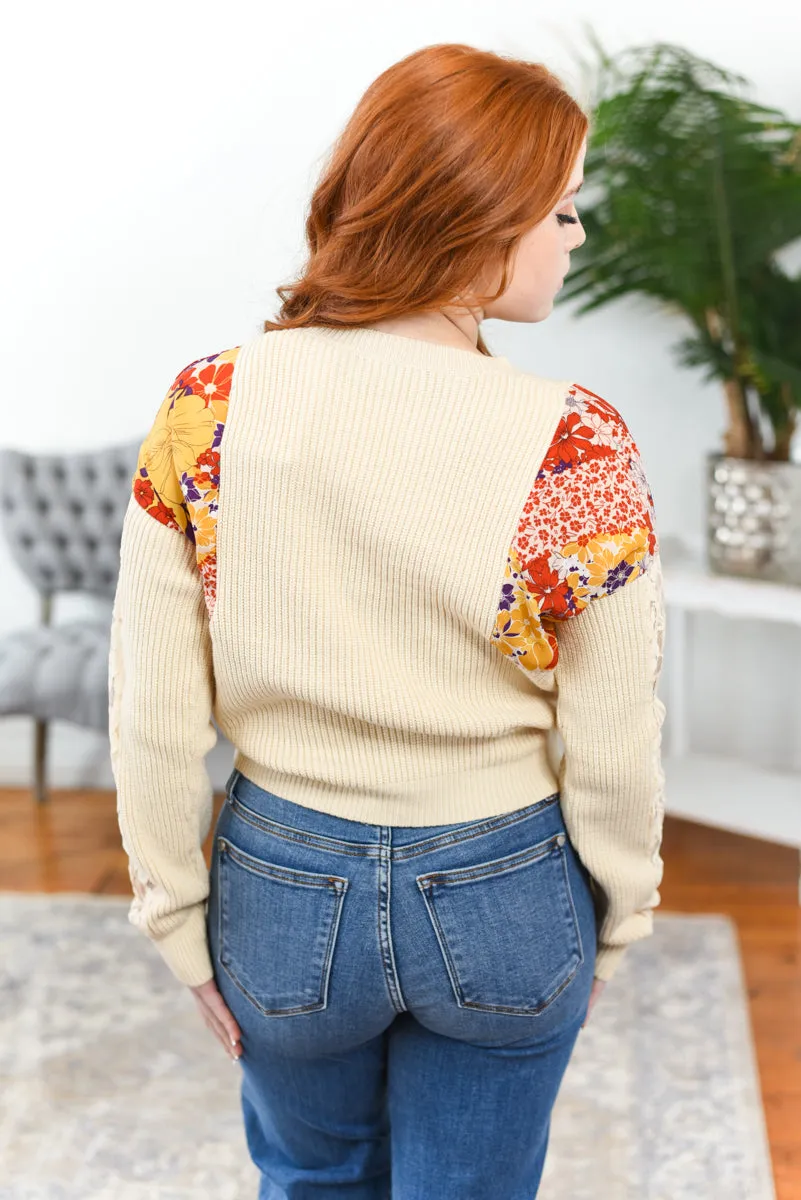 Mix it Up Floral Sweater