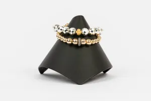Mixed Metal Bracelet Set
