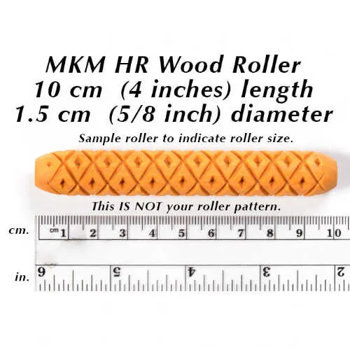 MKM Hand Roller 10cm Crazy Wicker