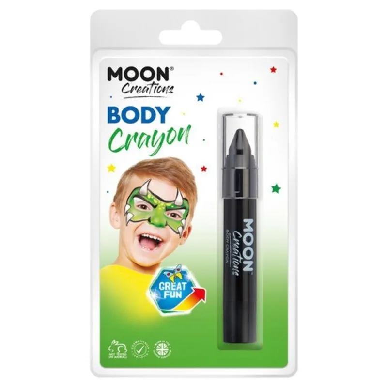 Moon Creations Body Crayons, Black