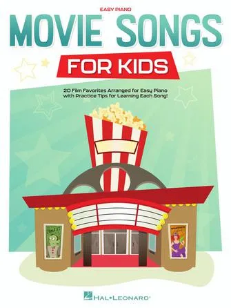 Movie Songs for Kids (Easy Piano)