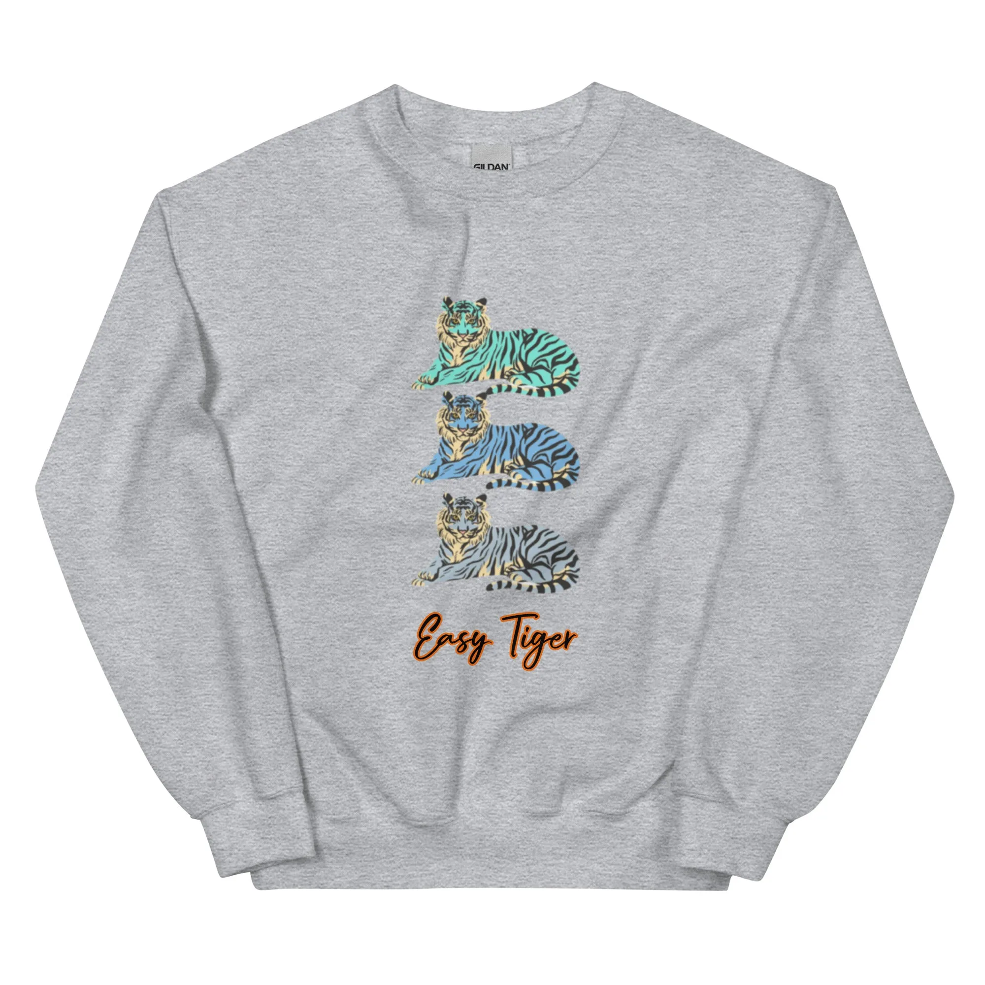 Multi Easy Tiger Unisex Sweatshirt