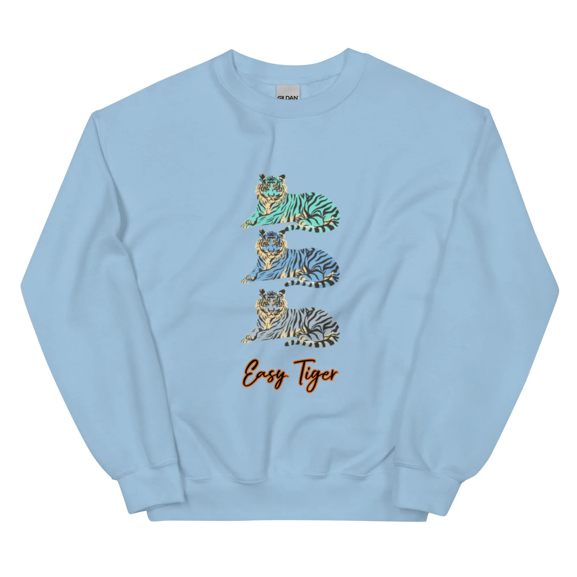Multi Easy Tiger Unisex Sweatshirt
