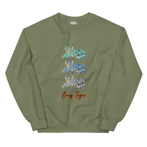Multi Easy Tiger Unisex Sweatshirt