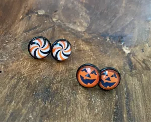 MULTIPLE OPTIONS: Halloween Lightweight Studs