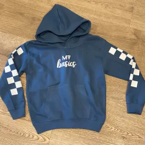 MV Basics Checkered Sleeve Hoodie - choice of colours available