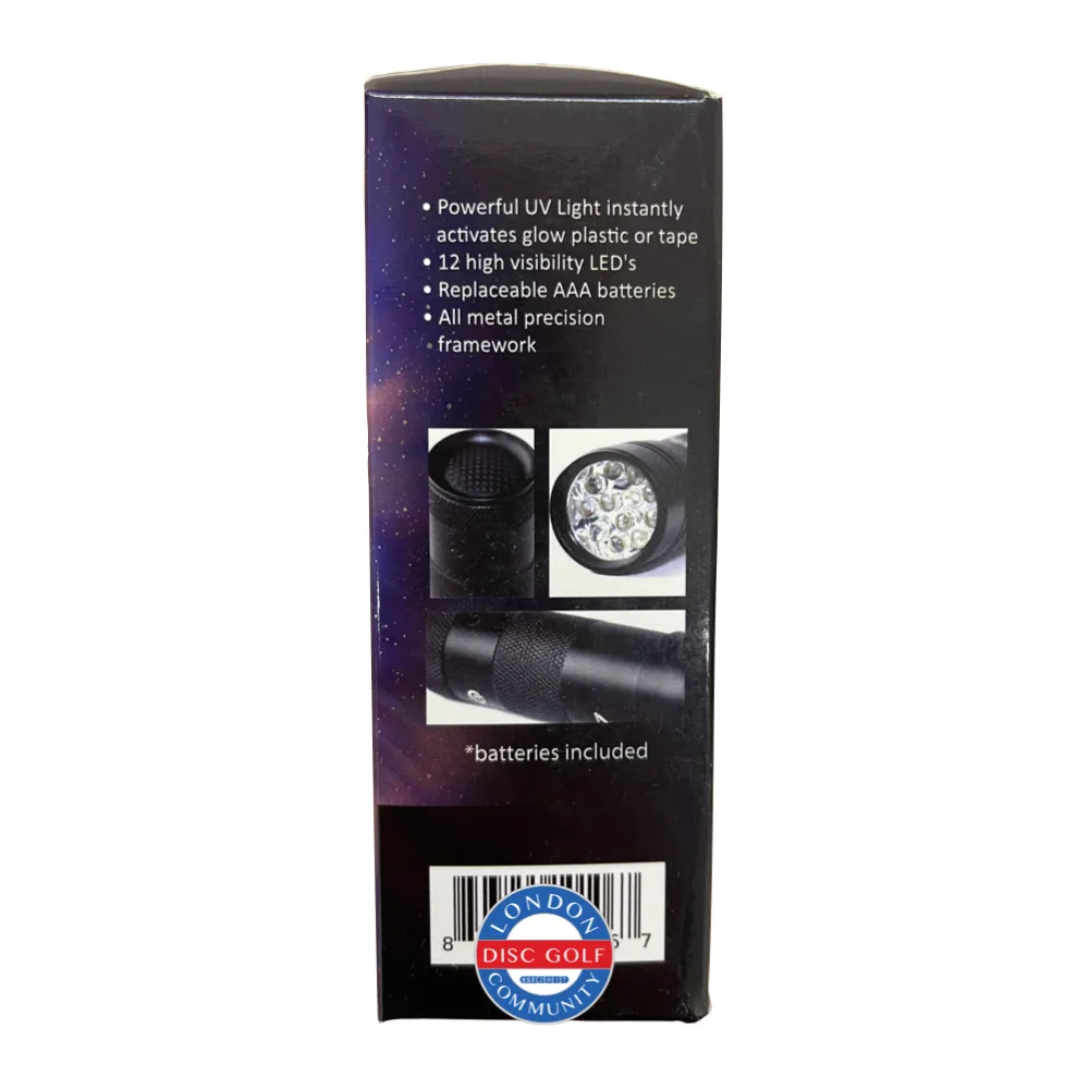 MVP Compact UV 12 LED Flashlight