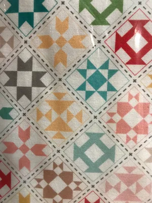 My Happy Place Wide Fabric 100% cotton Lori Holt