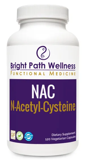 NAC - N-Acetyl-L-Cysteine - Non-GMO, Gluten Free