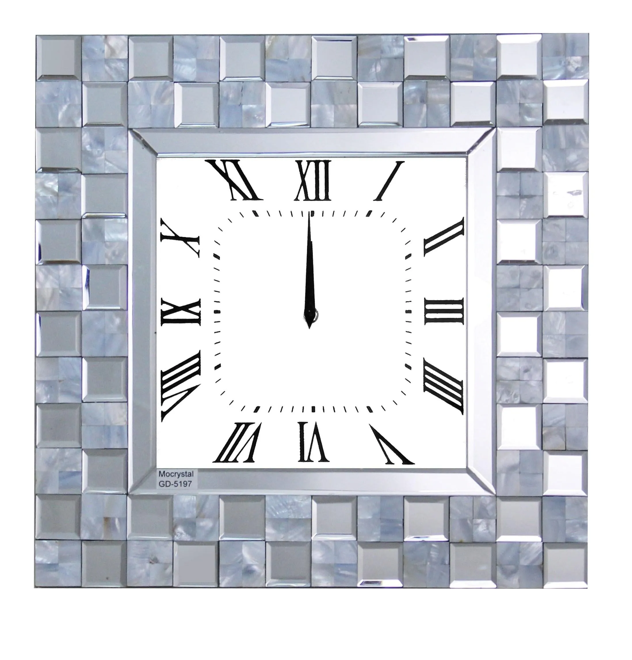 Nasa Mirrored Wall Clock
