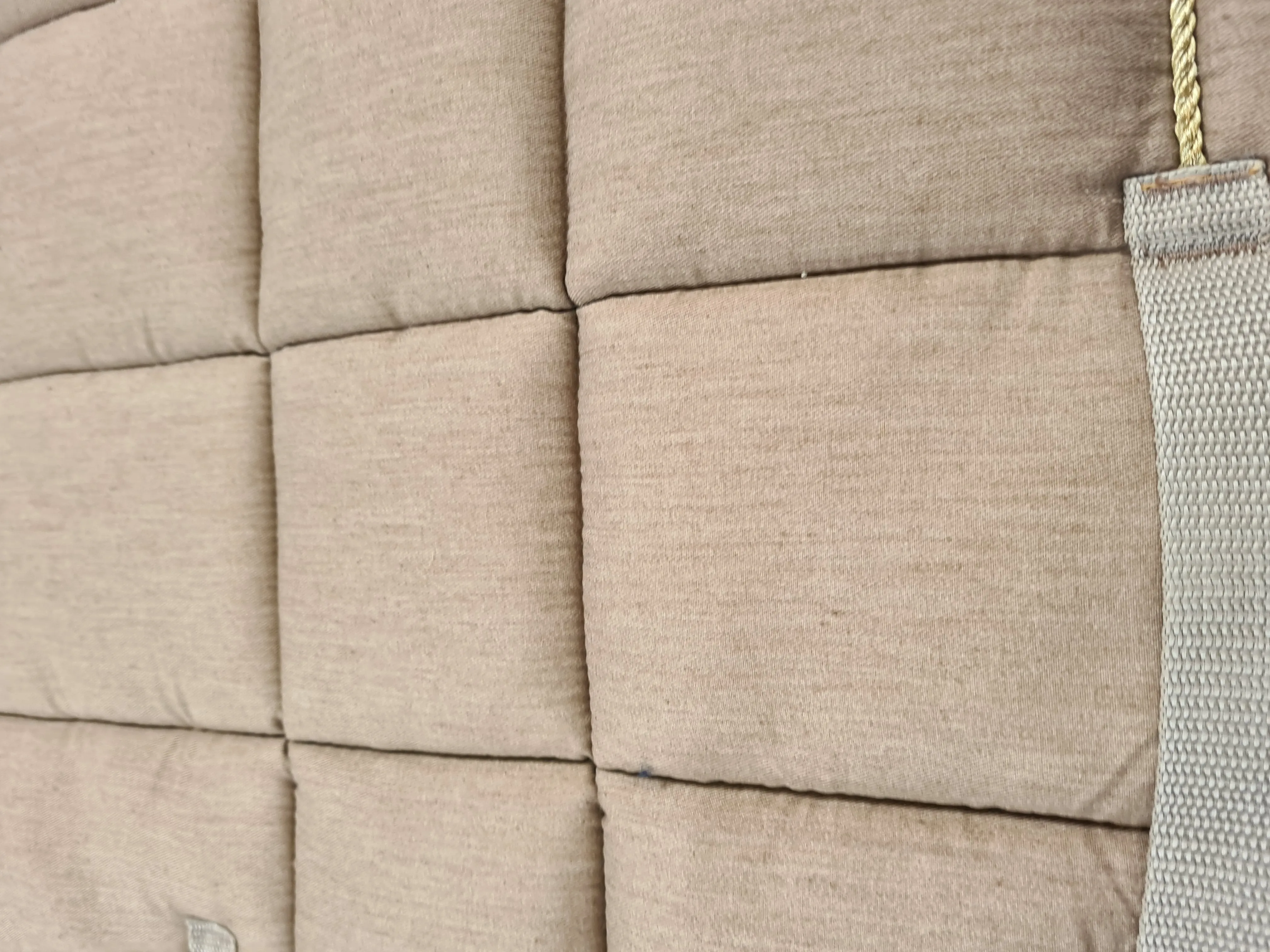 New Beige full size saddle cloth FREE POSTAGE☆