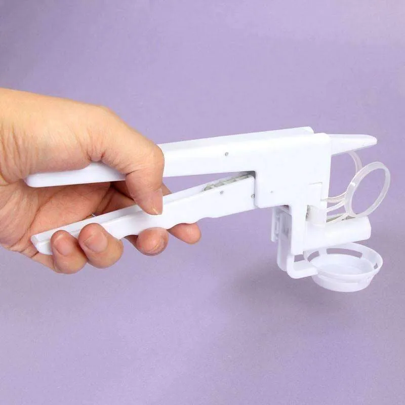New Easy Egg Cracker Handheld York White Separator