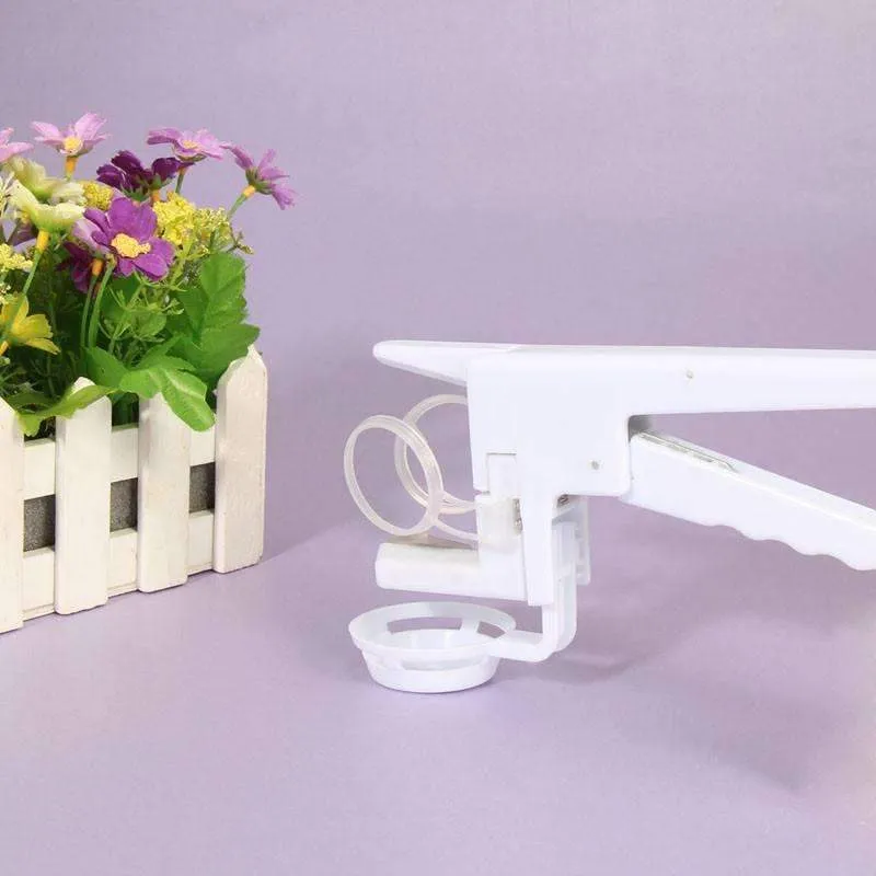 New Easy Egg Cracker Handheld York White Separator