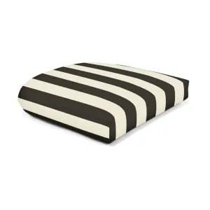 New Outdoor Sunbrella Seat Cushions, set of 2! Black & White stripe! Retails $150 