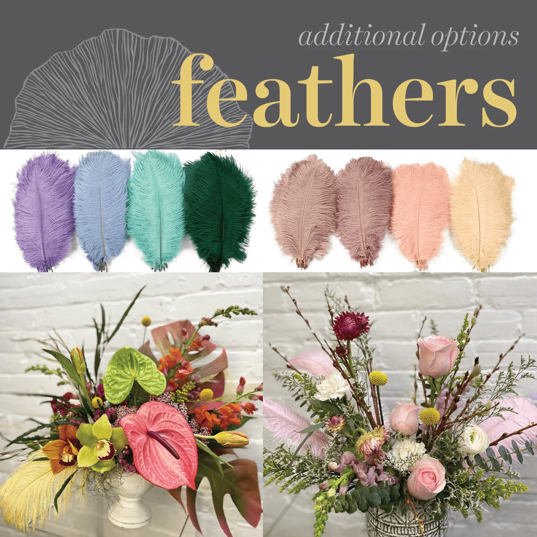 New York Contemporary, Pastel - Floral Arrangement (Premium)