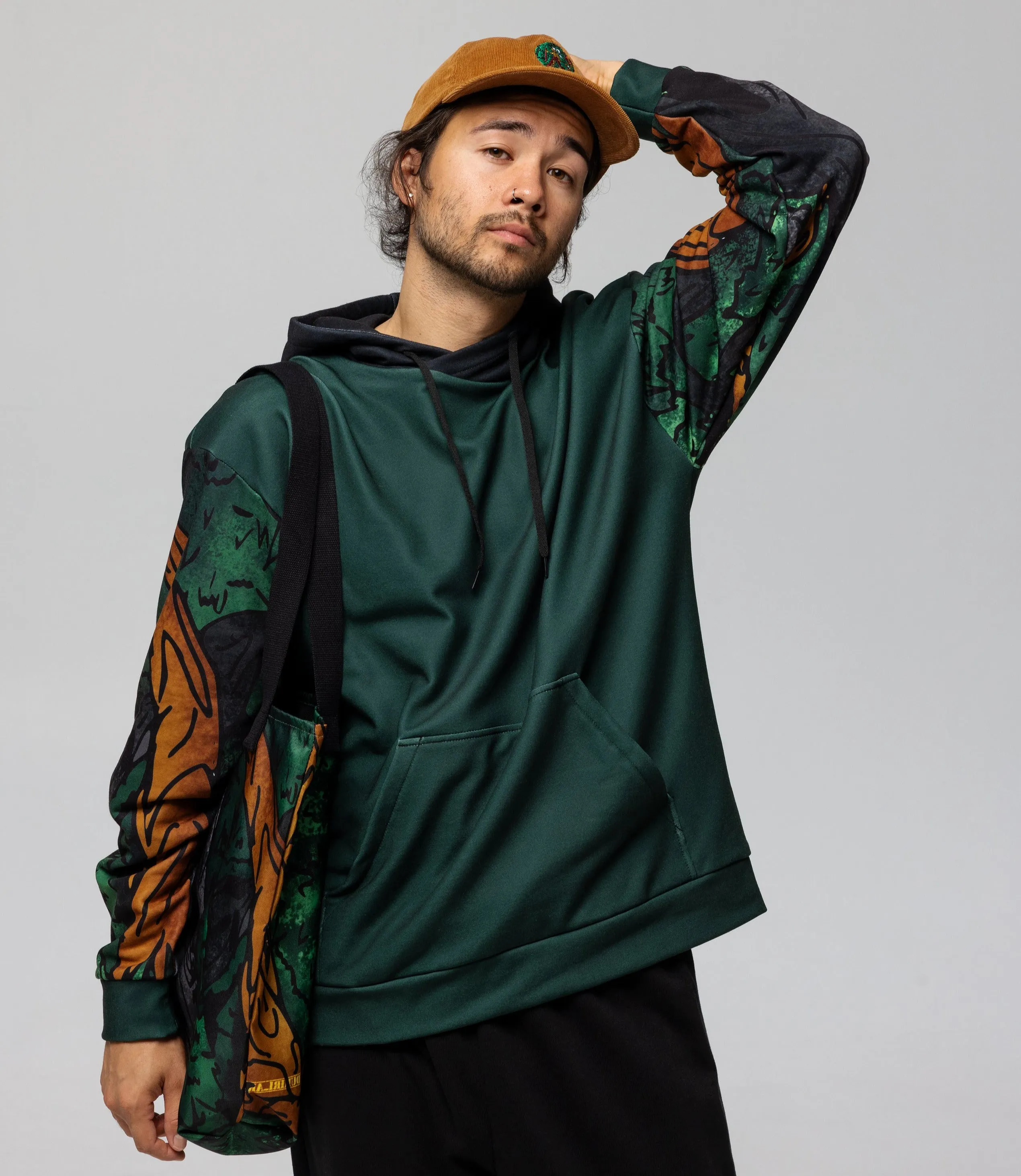 Nomad Detailed Sleeve Hoodie
