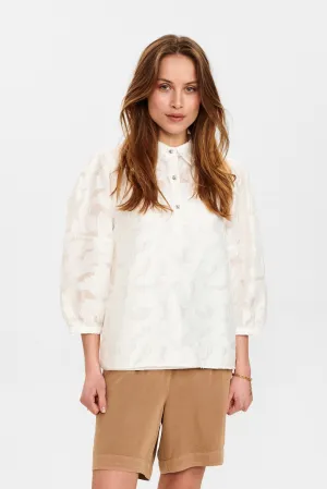 NUCAY BLOUSE - Bright White