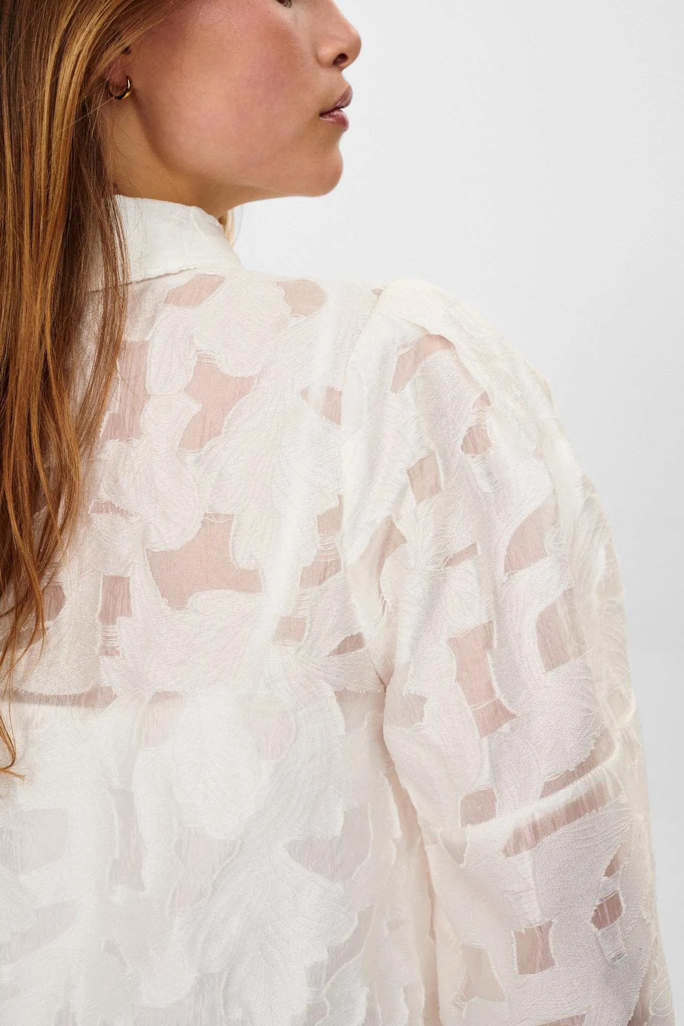 NUCAY BLOUSE - Bright White