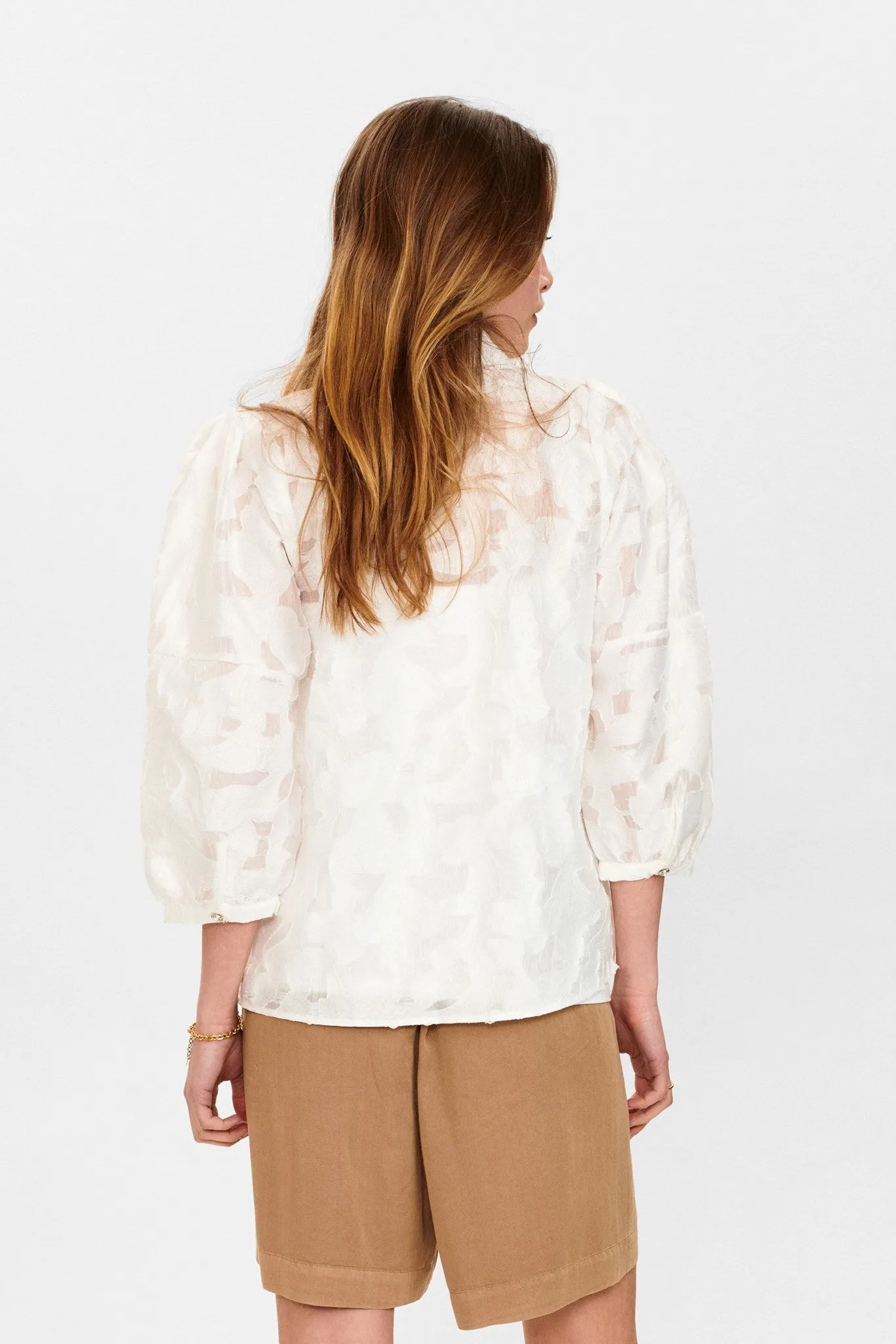 NUCAY BLOUSE - Bright White