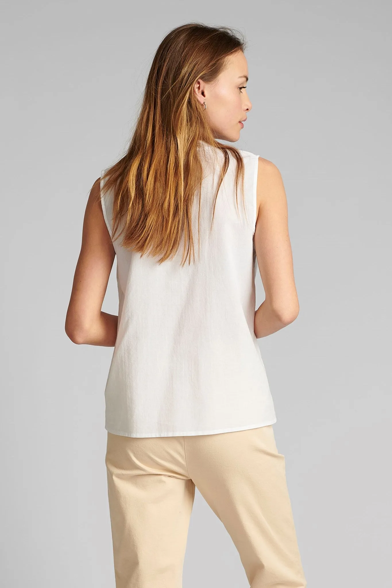 NUCINDY TOP - Bright White
