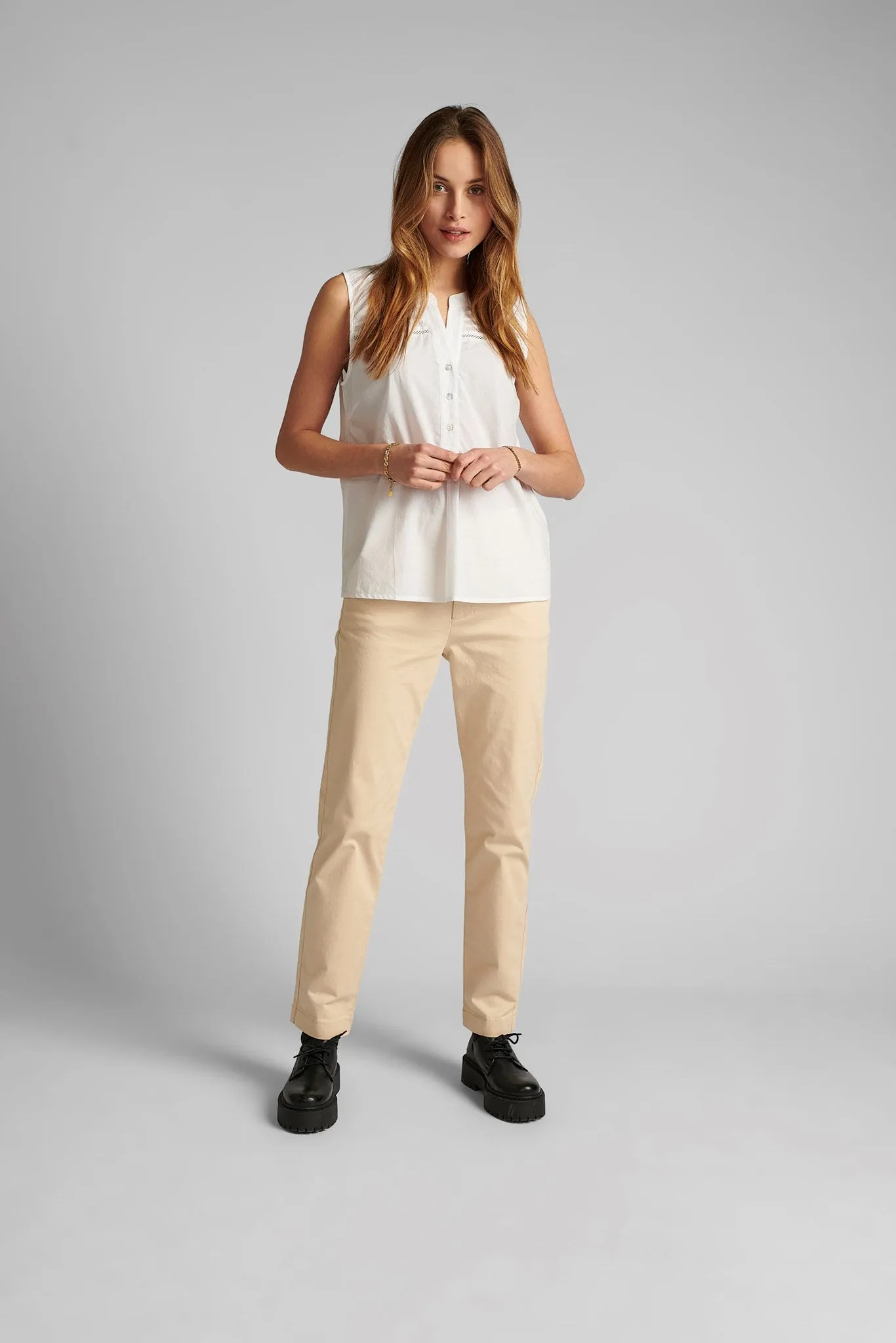 NUCINDY TOP - Bright White