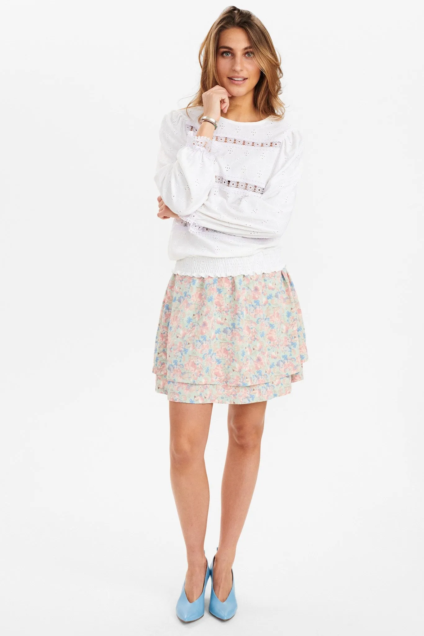 NUCIRCE BLOUSE - Bright White