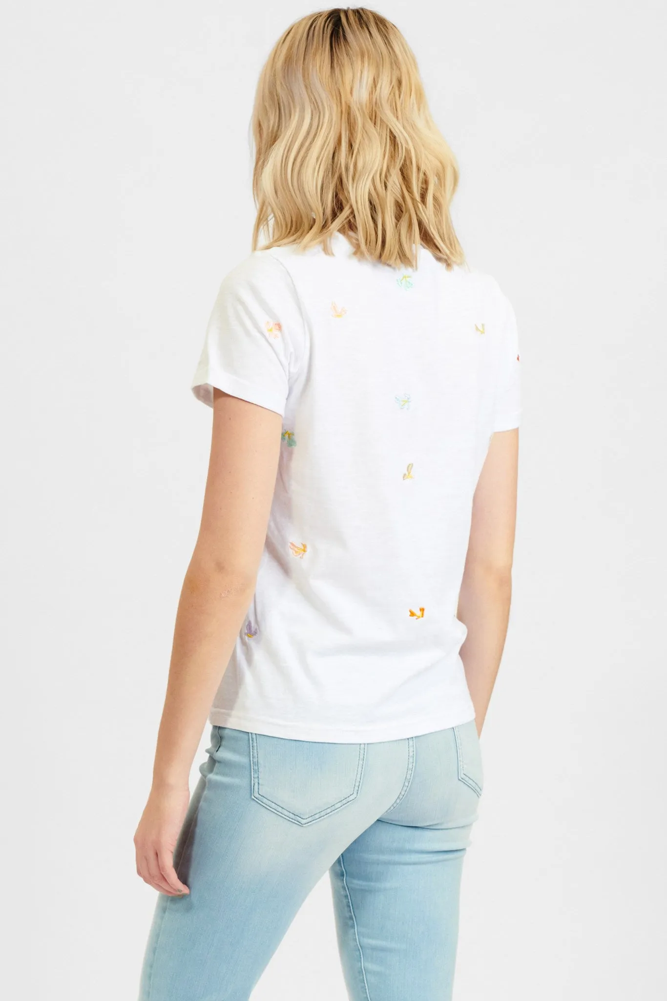NUDELPHI TEE - Bright White