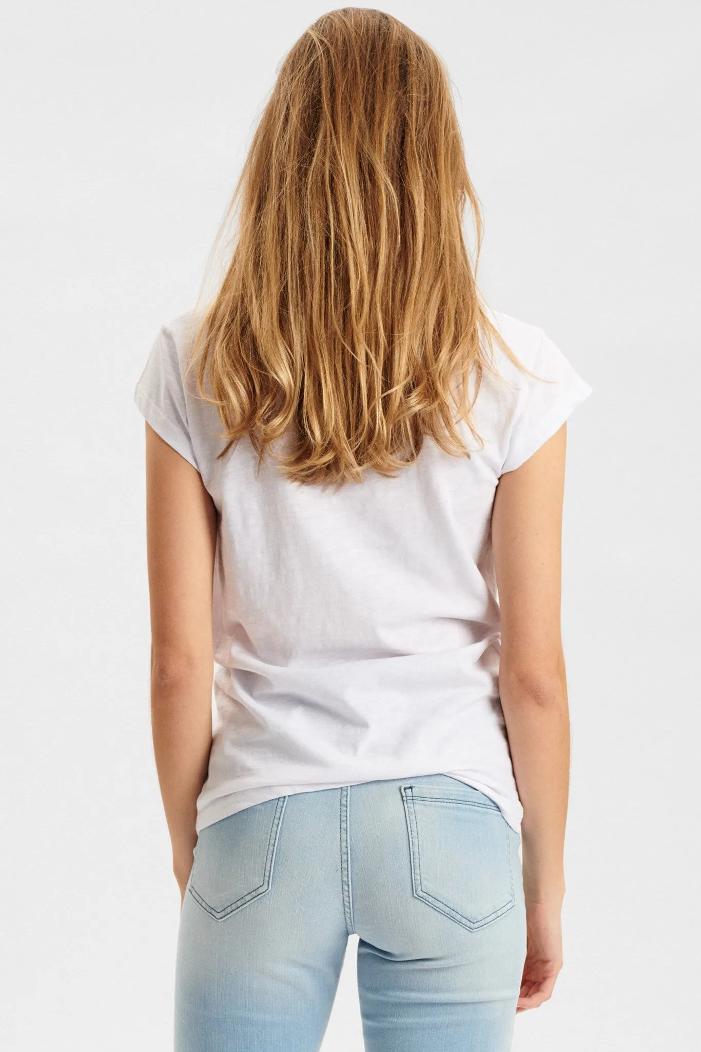 NUDUSANA TEE - Bright White