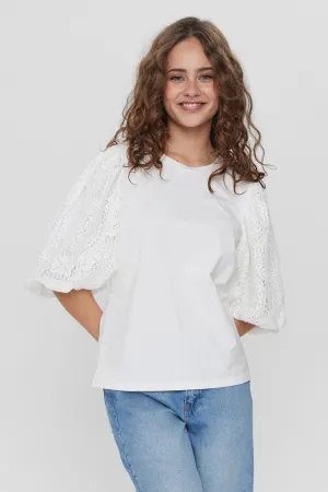 NUELSIE TOP - Bright White