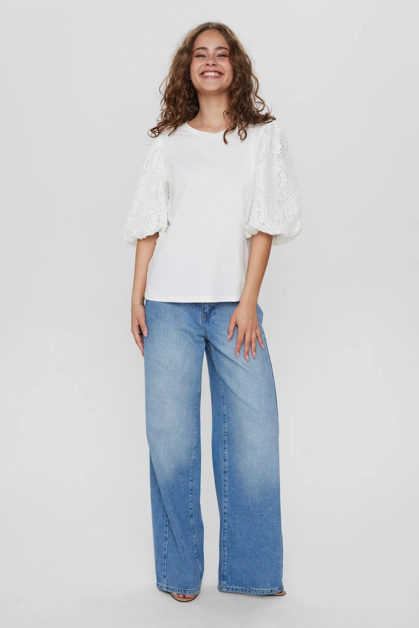 NUELSIE TOP - Bright White